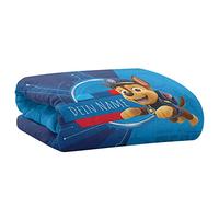 PICANOVA - PAW Patrol Chase Coperta personalizzata con il tuo nome 200x150 cm - Coperta personalizzata per bambini - Morbido pile plaid per letto e divano