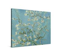 PICANOVA - Vincent Van Gogh Almond Blossom 100x75cm - Quadro su Tela - Stampa Incorniciata con Spessore di 2cm Altre Dimensioni Disponibili Decorazione Moderna