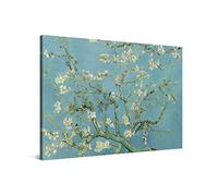 PICANOVA - Vincent Van Gogh Almond Blossom 60x40cm - Quadro Su Tela - Stampa Incorniciata Con Spessore Di 2cm Altre Dimensioni Disponibili Decorazione Moderna