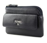 Picard BINGO - Portachiavi da donna in vera pelle, con chiusura lampo, per uso quotidiano, per uscite, oceano, taglia unica, Astuccio per chiavi