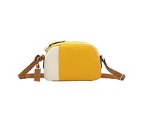 Picard Borsa a tracolla da donna in vera pelle, piccola, con chiusura lampo, borsa a tracolla, per tutti i giorni, giallo., 21x14x6 cm, Uso quotidiano