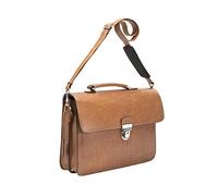 Picard, Cartellina da uomo della serie Toscana, colore cognac/marrone, in pelle naturale, con tracolla 8324636215
