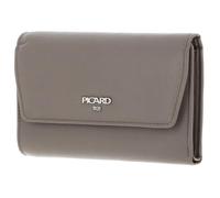 Picard Pelle portafoglio Bingo Flap Wallet Gravel grigio talpa