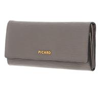 Picard Pelle portafoglio Calais 1 Flap Wallet Cement grigio talpa