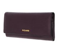 Picard Pelle portafoglio Calais 1 Flap Wallet Vino porpora