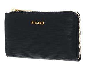 Picard Pelle portafoglio Calais 1 Wallet Schwarz nero