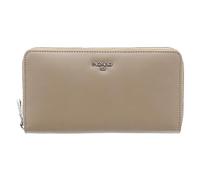 Picard Portafoglio da donna bingo in vera pelle, taglia unica, con chiusura lampo, per tutti i giorni, uscite e affari, crema, 10 x 19 x 2,5 cm, Classico