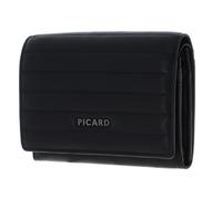 Picard portafoglio Evolute 1 Zip Around Wallet Black nero