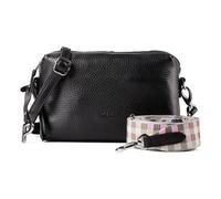 Picard Texel Borsa a tracolla Vera Pelle 22 cm nero