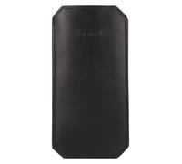 Picard Toscana Custodia per occhiali Vera Pelle 2 cm nero