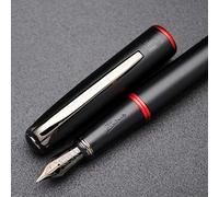 Picasso 916 “Malage” - Penna stilografica in confezione originale (rosso aurora, pennino medio da 0,7 mm)