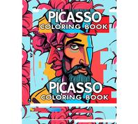 Picasso Bold and Easy Coloring Book for Kids Adults & Teens, Cubism & Creative Patterns to Relax and Explore Modern Art