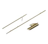 Picasso Gold America Shark Fins 7 Mm Single Flopper Spearshaft Marrone 150 cm