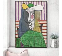 Picasso Guernica Famose Riproduzioni di Quadri su Tela Poster e Stampe di Arte Astratta Soggiorno 70x100 cm Senza Cornice