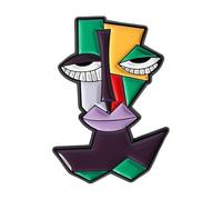 Picasso Inspire - Spilla a forma di fiore, accessorio artistico unico, realizzato in lega, per uso quotidiano o eventi in galleria, spilla in metallo astratta contemporanea, Misura unica, come
