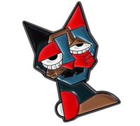 Picasso Inspire - Spilla a forma di fiore, accessorio artistico unico, realizzato in lega, per uso quotidiano o eventi in galleria, spilla in metallo astratta contemporanea, Misura unica, come