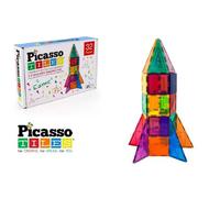 Picasso Tiles - Magnetic Piastrelle Rocket 32 pz, MGGPT32