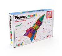 Picasso Tiles Set Di Costruzione Rocket Booster (pt32) 32 Pezzi