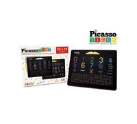 Picasso Toys Lavagna Didattica magnetica Fronte-Retro Alfabeto & Numeri - Gioco