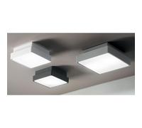 PICCA PLAFONIERA DA ESTERNO CM 30X30 IP65 ANTI SALSEDINE GRIGIO,BIANCO O ANTRACITE MODERNA