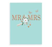 Piccadilly Greetings Avant Garde Studios - Biglietto di auguri per matrimonio, 20,3 x 15,2 cm, colore: Verde