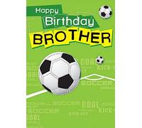 Piccadilly Greetings Biglietto di auguri tradizionale per fratello, 17,8 x 12,7 cm