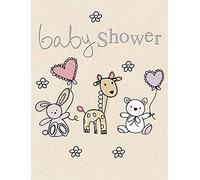 Piccadilly Greetings Biglietto tradizionale per baby shower, 20,3 x 15,2 cm