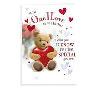 Piccadilly Greetings Regal Publishing - Biglietto di auguri di compleanno con scritta "One I Love", 23 x 15 cm