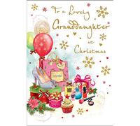Piccadilly Greetings Regal Publishing - Biglietto di Natale tradizionale per nipote, 22,9 x 15,2 cm