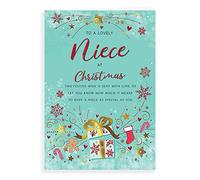 Piccadilly Greetings Regal Publishing C85564, biglietto di Natale moderno per nipote, 22,9 x 15,2 cm, verde
