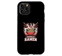 Piccante alimentato da Ramen Bowl Flames Anime Foodie Custodia per iPhone 11 Pro