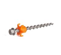 Picchetti a vite Peg&Stop Heavy Duty (P&S HD), 20 cm, confezione da 4 (HP60), per le condizioni più difficili in campeggio