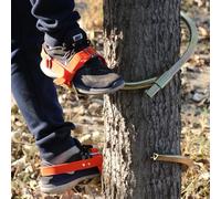 Picchetti da arrampicata per alberi in acciaio al carbonio, 10 '' 12 '' 14 '' 16 '' 18 '' 20 '' Attrezzatura portatile per arrampicata su alberi 1 paio per raccogliere frutta, noci di cocco, punte da