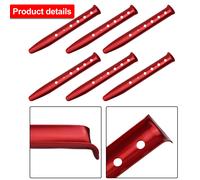 Picchetti da campeggio spiaggia spiaggia campeggio lega di alluminio design curv