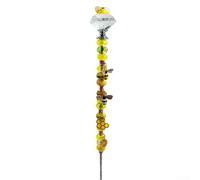 Picchetti da giardino per api con accattivante top in cristallo per incantevoli disegni da giardino delle fate (B)