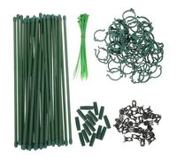 Picchetti da Giardino Regolabili per Piante, Supporto Verde Componibile | Steli e Rampicanti, Assemblaggio Facile, Struttura Connettori, Resistente al Vento, per Terrazza e Aiuole