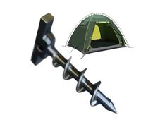 Picchetti da - Picchetti da pavimento rinforzati in alluminio resistenti trampolino, picchetto di ancoraggio a vite per telone, spiaggia, giardino, serra, parco, terreno sabbioso, borsa