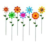 Picchetti Decorativi Giardino 7 Pezzi Arte Esterna Resistente Ai | Pali Decorativi Cortile Decorazione Giardino Per Paesaggio Prato Ornamenti Pavimento Patio Recinzione Fioriera