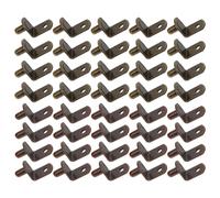 Picchetti di fissaggio per supporti per scaffali per armadietti, 80 pezzi