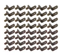 Picchetti di fissaggio per supporti per scaffali per armadietti, 80 pezzi