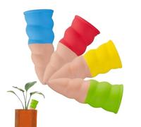 Picchetti di irrigazione per piante da interno, in terracotta, con picchetto per irrigazione automatica, per interni ed esterni, vacanze, prato, serra, aiuola, patio, balcone, vivaio