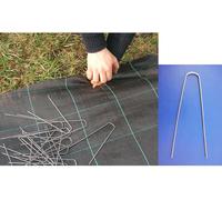 PICCHETTI FERMATELO 23 CM IN FERRO X FISSAGGIO TELO PACCIAMATURA