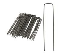 Picchetti in acciaio Supporti per teloni 100 pz. 15 cm Picchetti per giardino