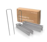 Picchetti in acciaio zincato Ø3,80mm per telo pacciamatura [100 pezzi]