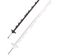 Picchetti in plastica Vario da 1mt completo di isolatori confezione da 10 pezzi