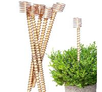Picchetti in rame per giardinaggio - 6 antenne lunghe in rame per orto | Bastoni per elettrocultura 30 cm per ortaggi orticoli terrazze frutta balconi resa accrata spazi