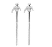 Picchetti Metallici Per Tenda Screw Nail Rotatable Tent Drilling Fixed Nails Camping Iron Anchors Strong Hold Design Portable Pegs