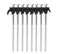 Picchetti Metallici Per Tenda Screw Nail Rotatable Tent Drilling Fixed Nails Camping Iron Anchors Strong Hold Design Portable Pegs