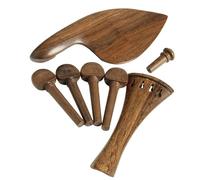 Picchetti per accordatura cordiera 4/4 per violino accessori per violino in legno di rosa lucidato di alta qualità accessori violino per principianti
