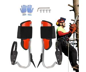 Picchetti per arrampicata sugli alberi, kit per cinture di sicurezza per | Picchetti da arrampicata in lega di alluminio per sport all'aperto e al chiuso, giungla, frutti di palma ed esperti